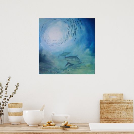 Onderwaterschilderij Poster (Keuken)