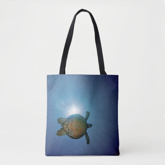 Onderwaterschildpad| Andaman Zee, Thailand Tote Bag (Voorkant)