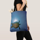 Onderwaterschildpad| Andaman Zee, Thailand Tote Bag (Dichtbij)