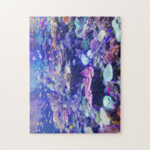 Onderwaterschool voor vissen en koralen Foto Legpuzzel (Verticaal)