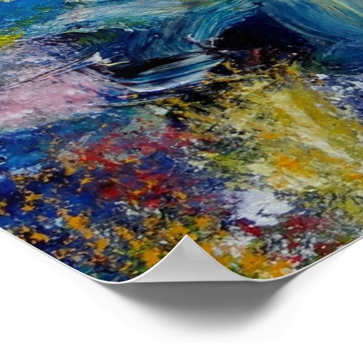 Onderwaterspeelplaats Poster (Hoek)