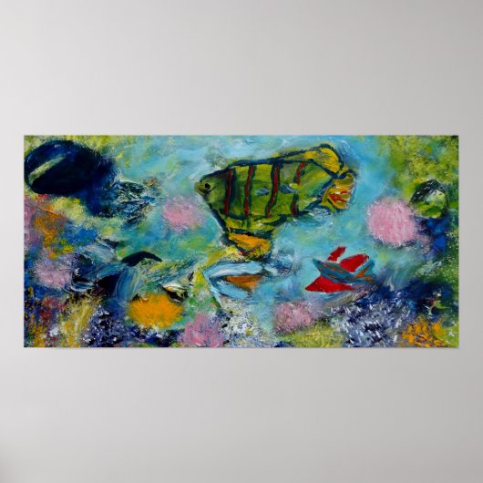 Onderwaterspeelplaats Poster (Voorkant)