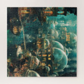 Onderwaterstad Legpuzzel (Horizontaal)