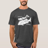  onderwatervrije duiker t-shirt (Voorkant)