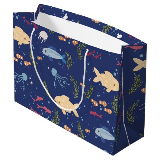 Onderwaterwereld Groot Cadeauzakje (Achterkant Gekanteld)