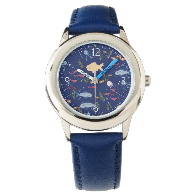 Onderwaterwereld Horloge (Voorkant)