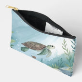 Onderwaterwereld met schildpad etui (Open)