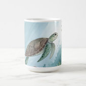 Onderwaterwereld met schildpad koffiemok (Center)