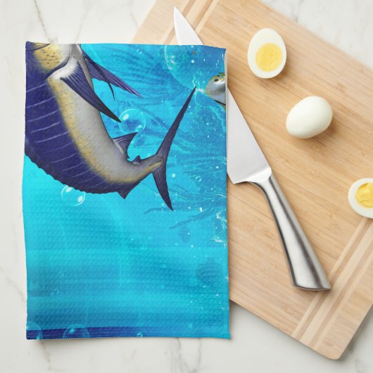 Onderwaterwereld Theedoek (Quarter Fold)