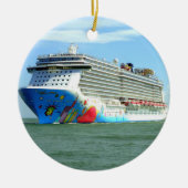 Onderweg afbreken, datum keramisch ornament (Voorkant)