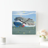 Onderweg afbreken vierkante klok (Huis)