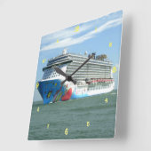 Onderweg afbreken vierkante klok (Hoek)