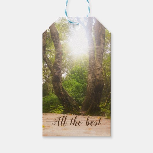 Onderweg... cadeaulabel (Voorkant)