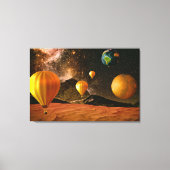 Onderweg Canvas Afdruk (Voorkant)