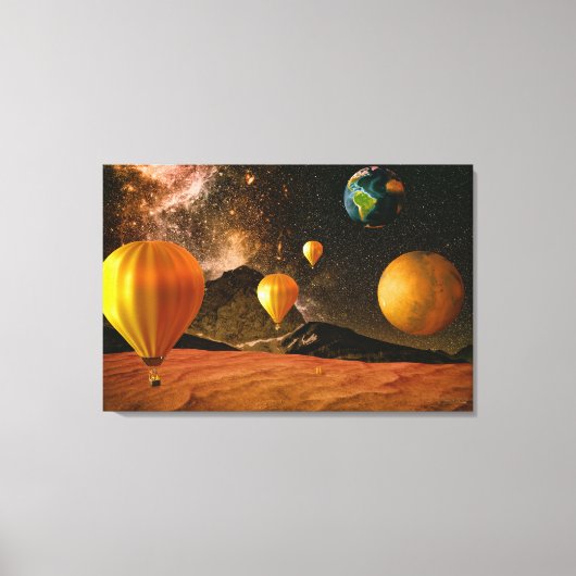 Onderweg Canvas Afdruk (Voorkant)