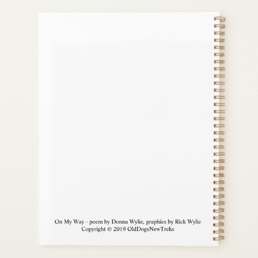 Onderweg - Inspirerend Planner (Achterkant)