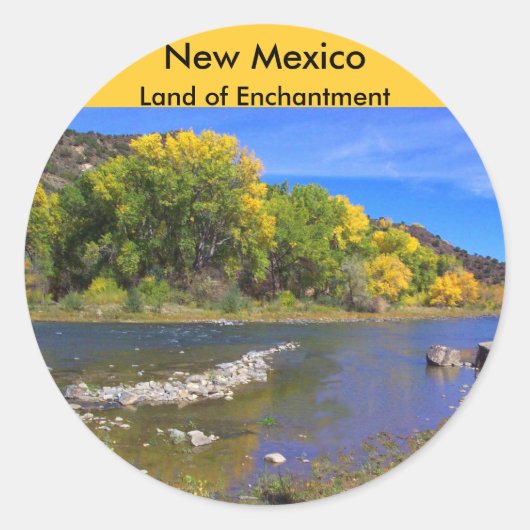 Onderweg naar Taos stickers (Voorkant)