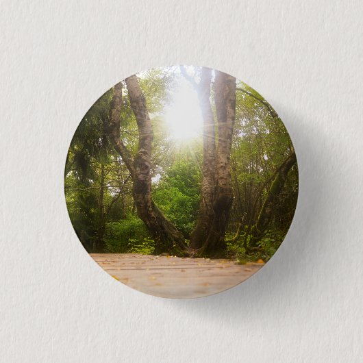 Onderweg...  ronde button 3,2 cm (Voorkant)