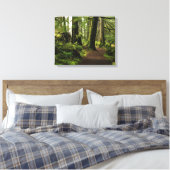 Onderweg tussen reuzen canvas afdruk (Insitu (Slaapkamer))