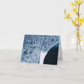 Onderweg voor Kerstmis Kaart (Gele Bloem)