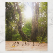 Onderweg...    wijn etiket (Enkel label)