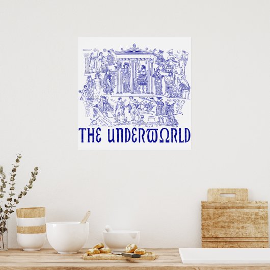Onderwereld Poster (Keuken)