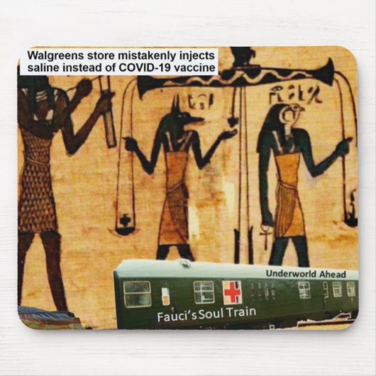 onderwereld vooruit muismat (Voorkant)