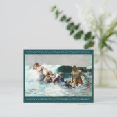 Onderwerk van Winslow Homer Feestdagenkaart (Staand voorkant)