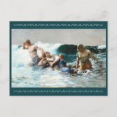 Onderwerk van Winslow Homer Feestdagenkaart (Voorkant)