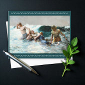 Onderwerk van Winslow Homer Feestdagenkaart