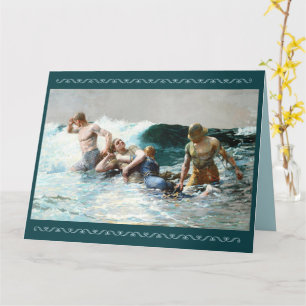 Onderwerk van Winslow Homer Kaart