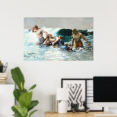 Onderwerk van Winslow Homer Poster (Thuiskantoor)
