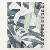  Onderwerp - Blue Cordyline Fruiticosa Notitieboek (Achterkant)