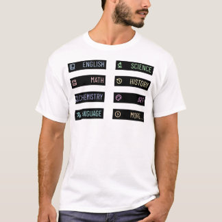 Onderwerp Labels Sticker Pack - Zwart met kleur IC T-shirt