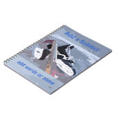 Onderwerp-laptop voor Hockey Notitieboek (Linkerzijde)