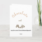 Onderwerp me feestdagen kaart (Achterkant)