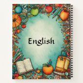  onderwerp Notitieboek (Achterkant)