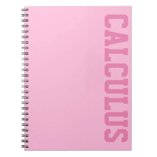 Onderwerp Notitieboek roze Varsity Letter Patch Sc