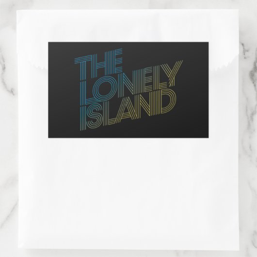 Onderwerp Rechthoekige Sticker (Tas)