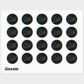 Onderwerp Ronde Sticker (Vel)