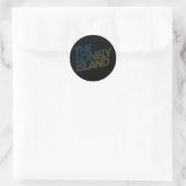 Onderwerp Ronde Sticker (Tas)