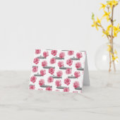 Onderwerpen en Rozen - Onderzeese notitiekaart (Gele Bloem)