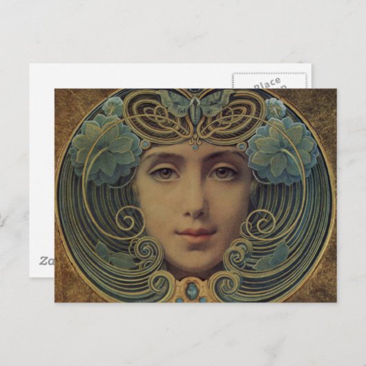 Onderwerpen op Golden Reason Briefkaart (Voorkant / Achterkant)