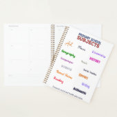 Onderwerpen voor de basisschool planner (Display)