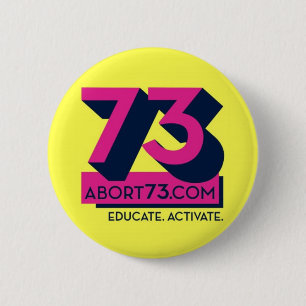 Onderwijs. Activeer. /Abort73.com Ronde Button 5,7 Cm