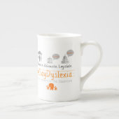 Onderwijs. Advocate. Wetgeving. #SayDyslexia Mok (Rechts)