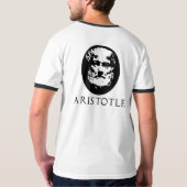 Onderwijs Aristoteles T-shirt (Achterkant volledig)
