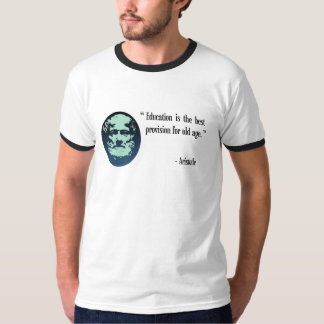 Onderwijs Aristoteles T-shirt