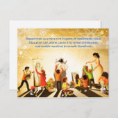 Onderwijs Briefkaart (Voorkant / Achterkant)