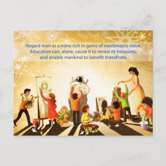 Onderwijs Briefkaart